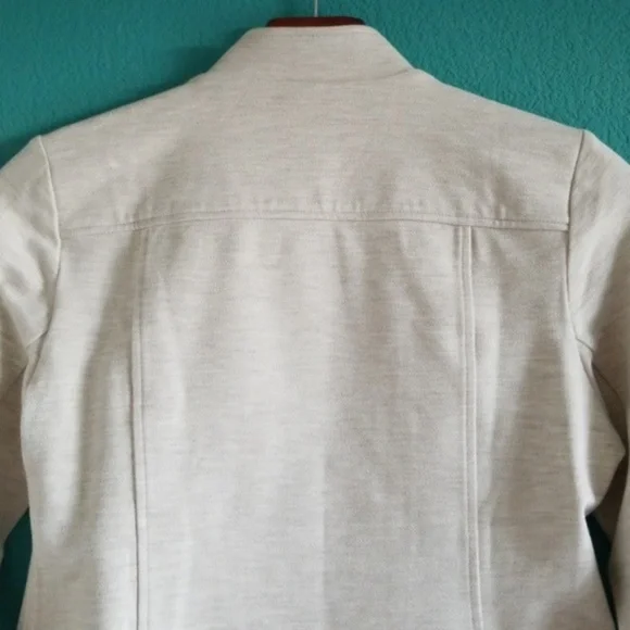 CAbi Cream Charlie Ponte Military Jacket - Picture 6 of 8